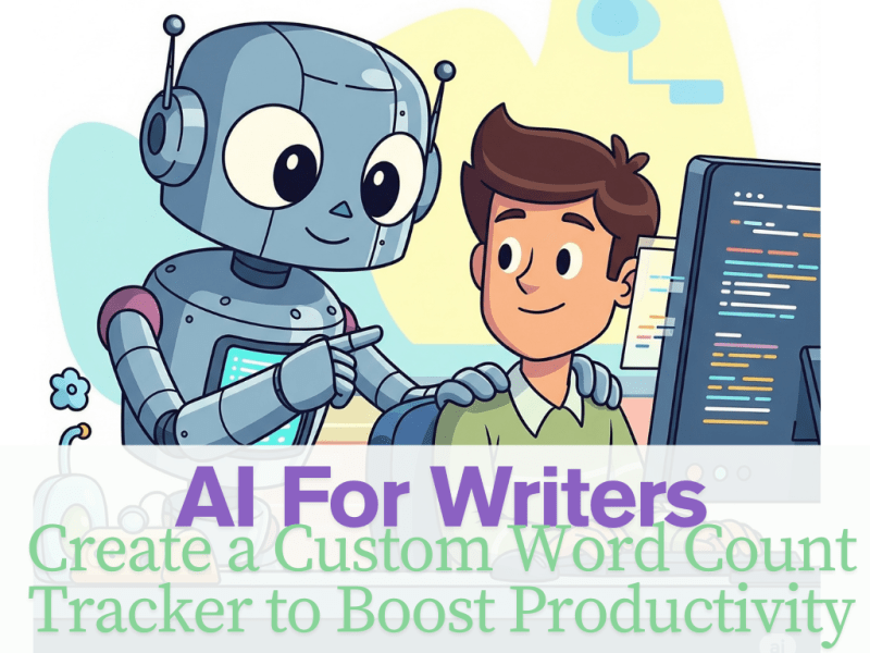 AI for Writers: Create a Custom Word Count Tracker to Boost&nbsp;Productivity